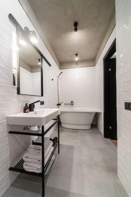 3 Storey Apartment With A Character And A Terrace Riga Buitenkant foto